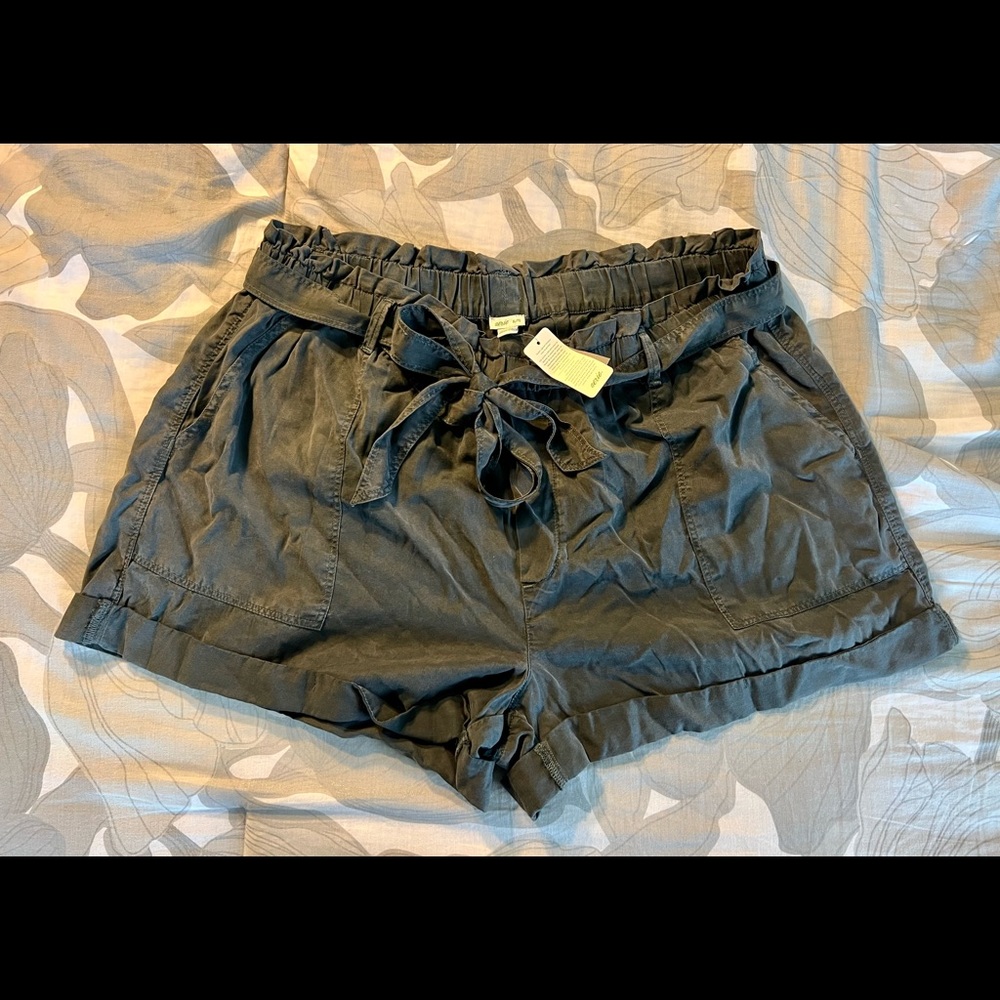 NWT Aerie Gray Shorts in size XL
